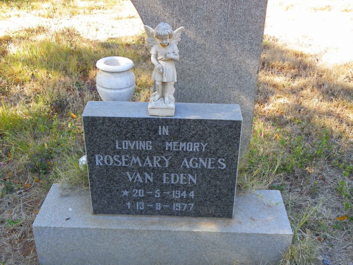 EDEN Rosemary Agnes, van 1944-1977