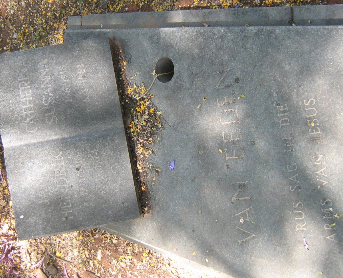 EEDEN Jan Hendrik, van 1918-1974 &amp; Catherina Susanna 1918-1983