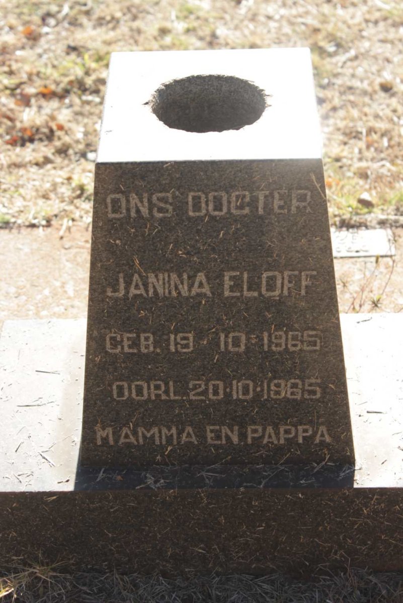 ELOFF Janina 1965-1965