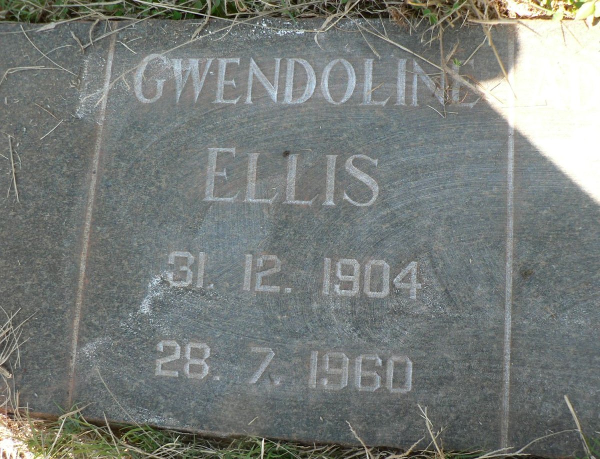 ELLIS Gwendoline 1904-1960