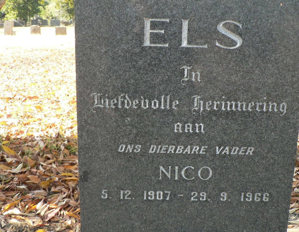 ELS Nico 1907-1966