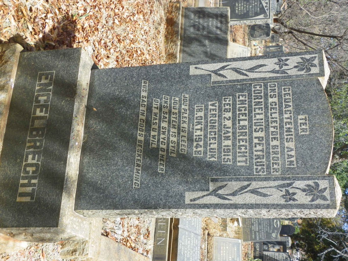 ENGELBRECHT Cornelius Petrus 1915-1948