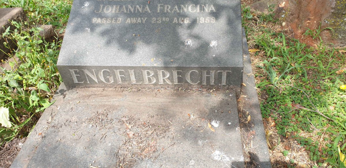 ENGELBRECHT Johanna Francina -1959