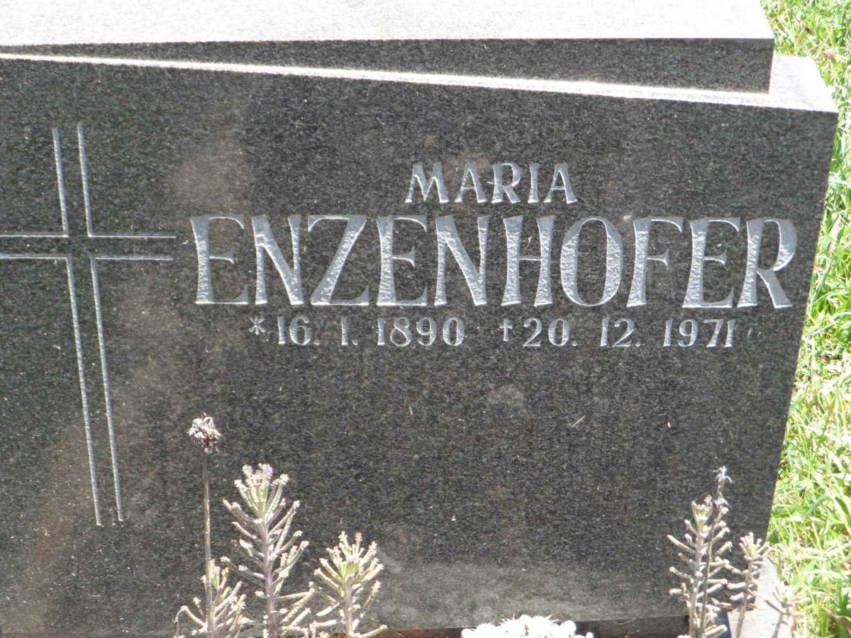 ENZENHOFER Maria 1890-1971