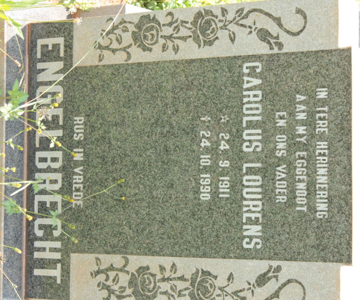ENGELBRECHT Carolus Lourens 1911-1990