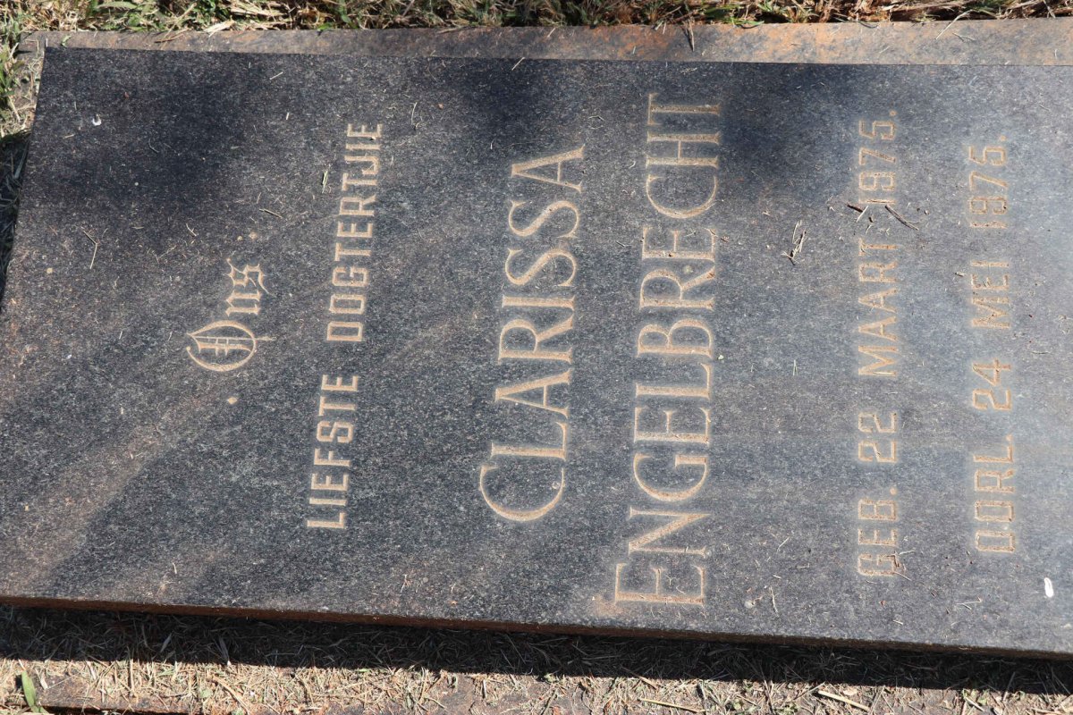 ENGELBRECHT Clarissa 1975-1975