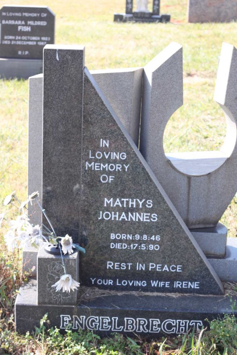 ENGELBRECHT Mathys Johannes 1946-1990