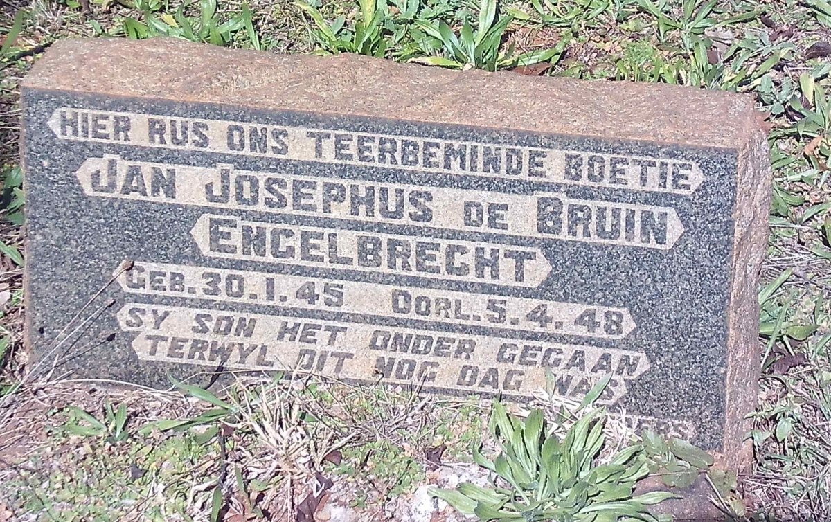 ENGELBRECHT Jan Josephus de Bruin 1945-1948