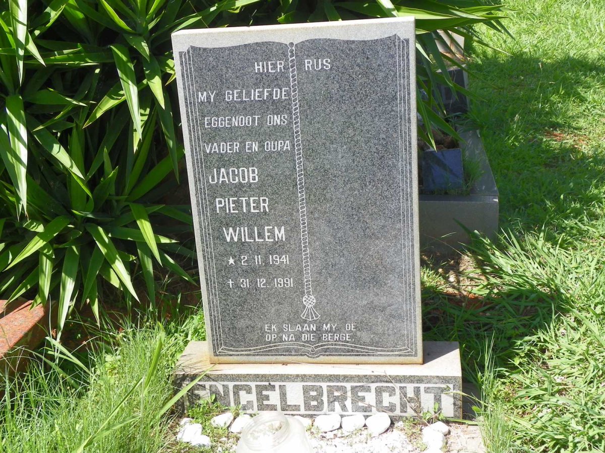 ENGELBRECHT Jacob Pieter Willem 1941-1991
