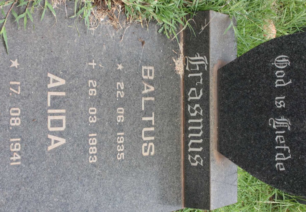 ERASMUS Baltus 1935-1983 &amp; Alida 1941-