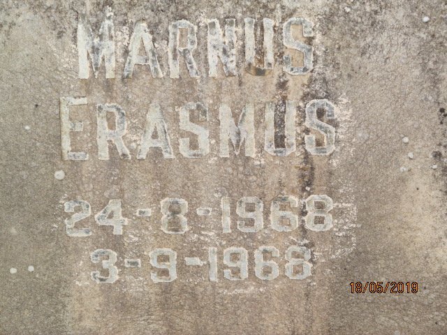 ERASMUS Marnus 1968-1968