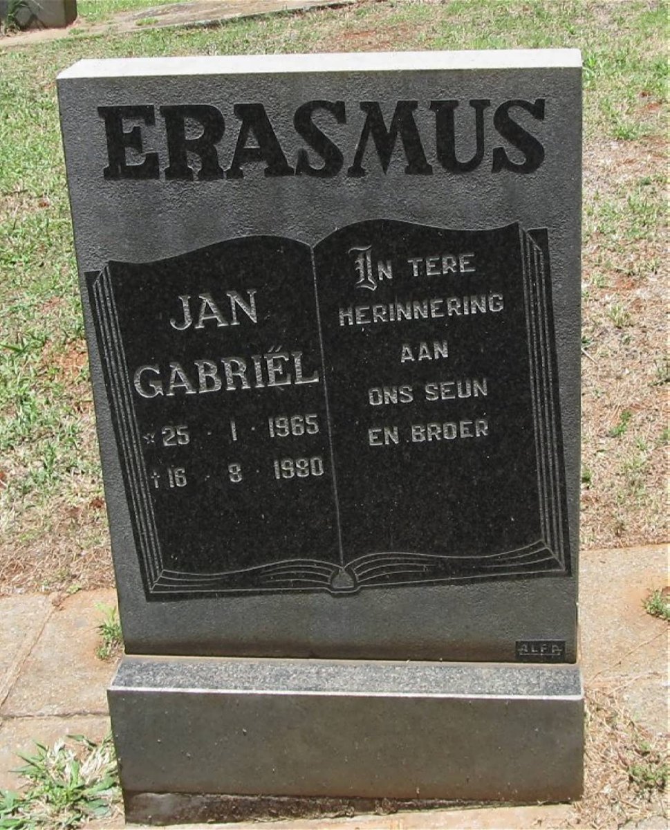 ERASMUS Jan Gabriël 1965-1980