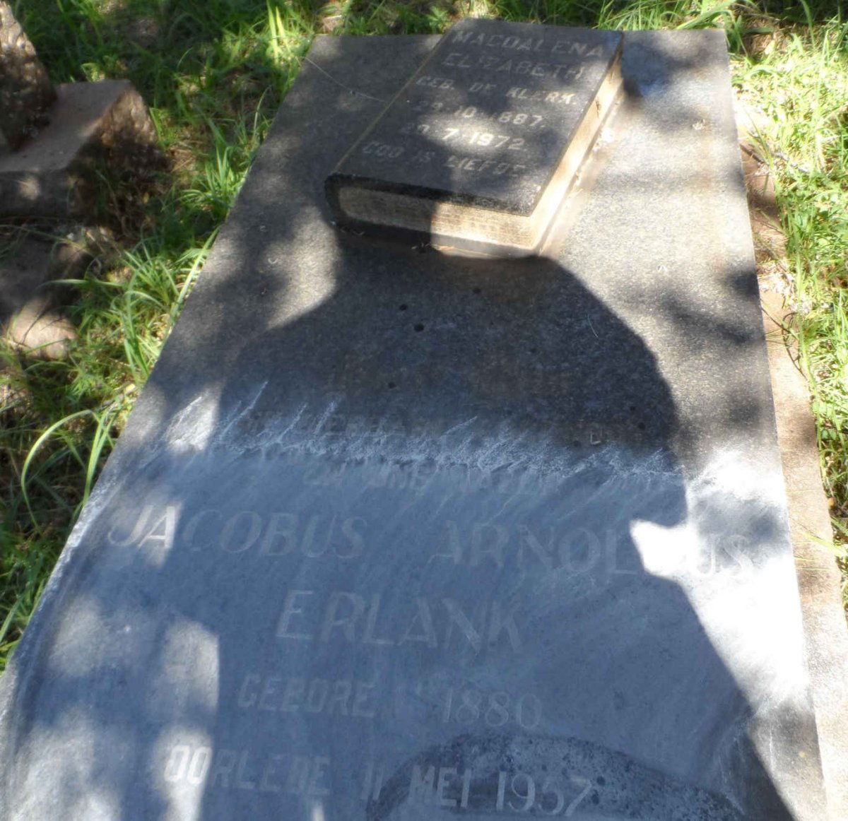 ERLANK Jacobus Arnoldus 1880-1957 &amp; Magdalena Elizabeth DE KLERK 1887-1972
