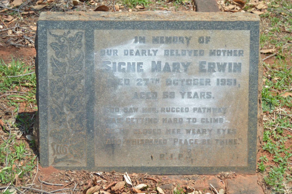 ERWIN Signe Mary -1951