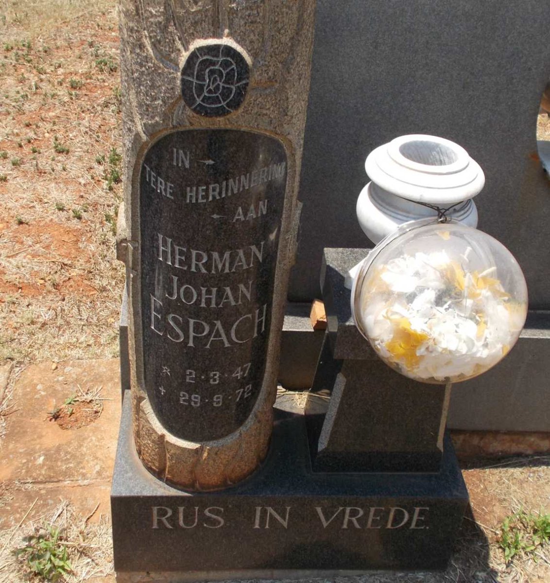 ESPACH Herman Johan 1947-1972