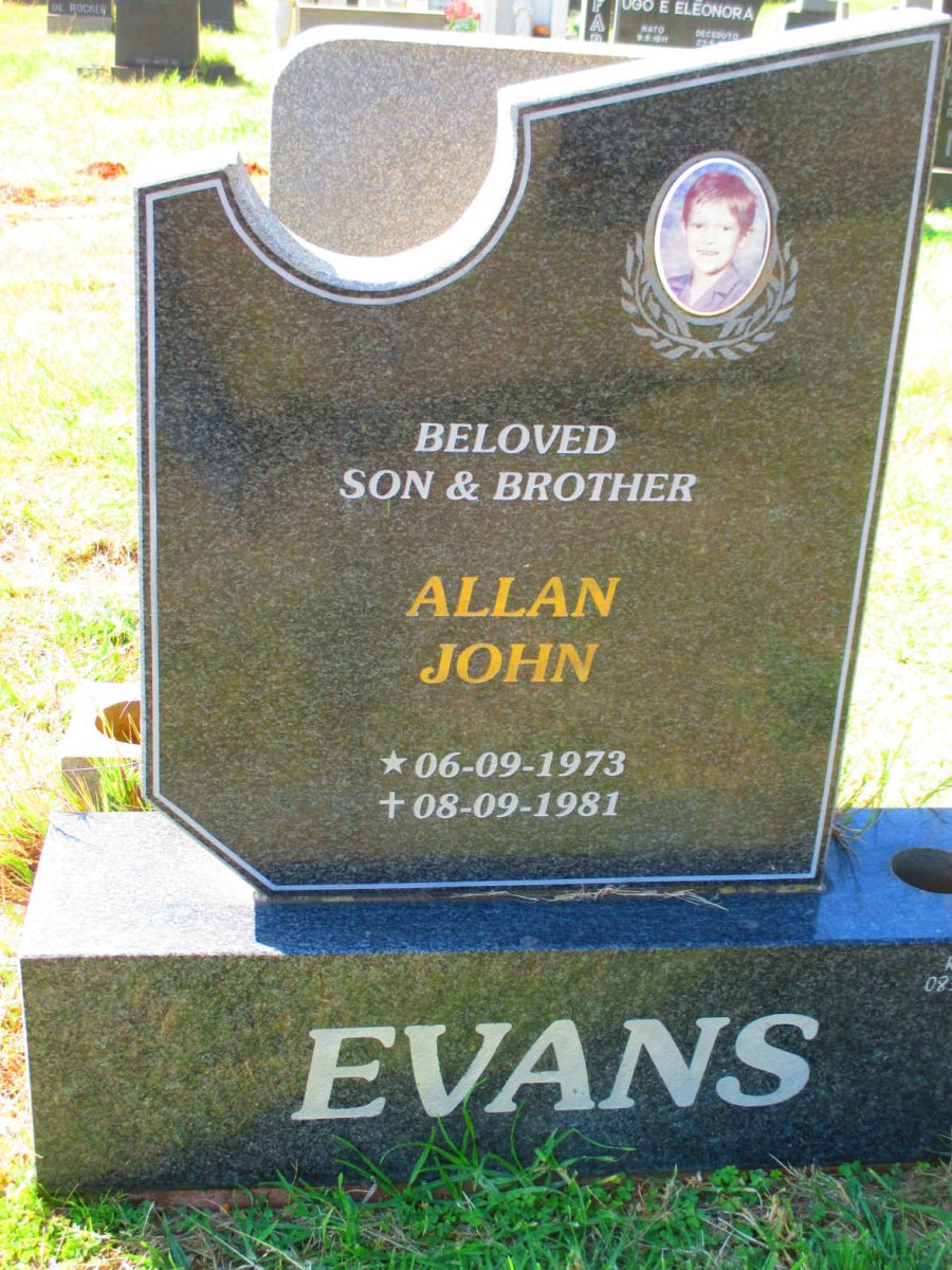EVANS Allan John 1973-1981