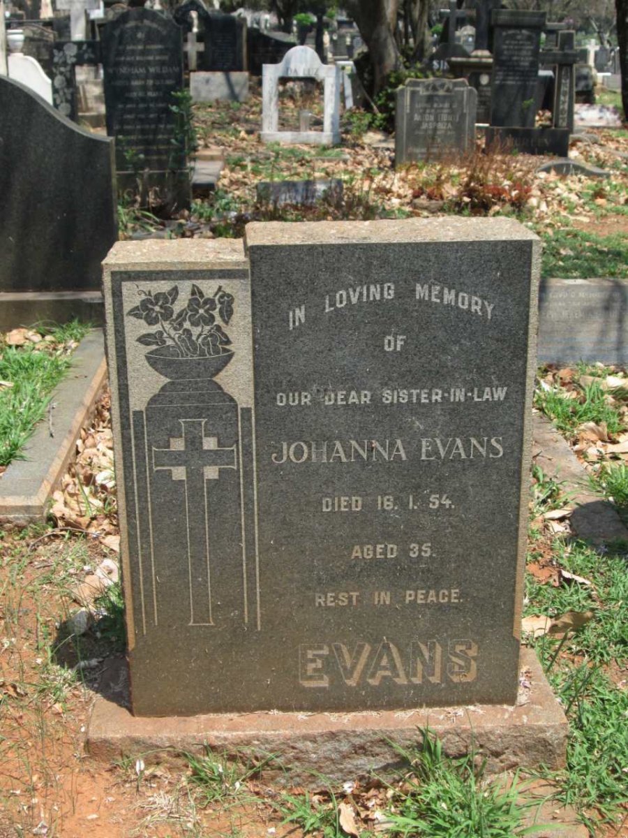 EVANS Johanna -1954