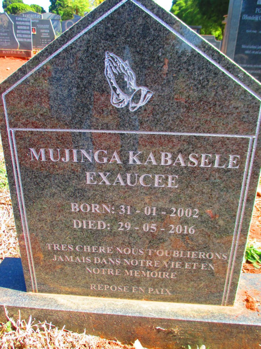 EXAUCEE Mujinga Kabasele 2002-2016