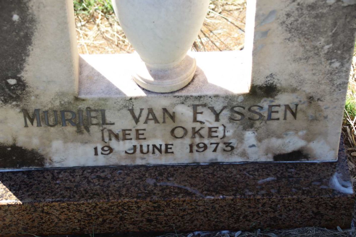 EYSSEN Muriel, van nee OKE -1973