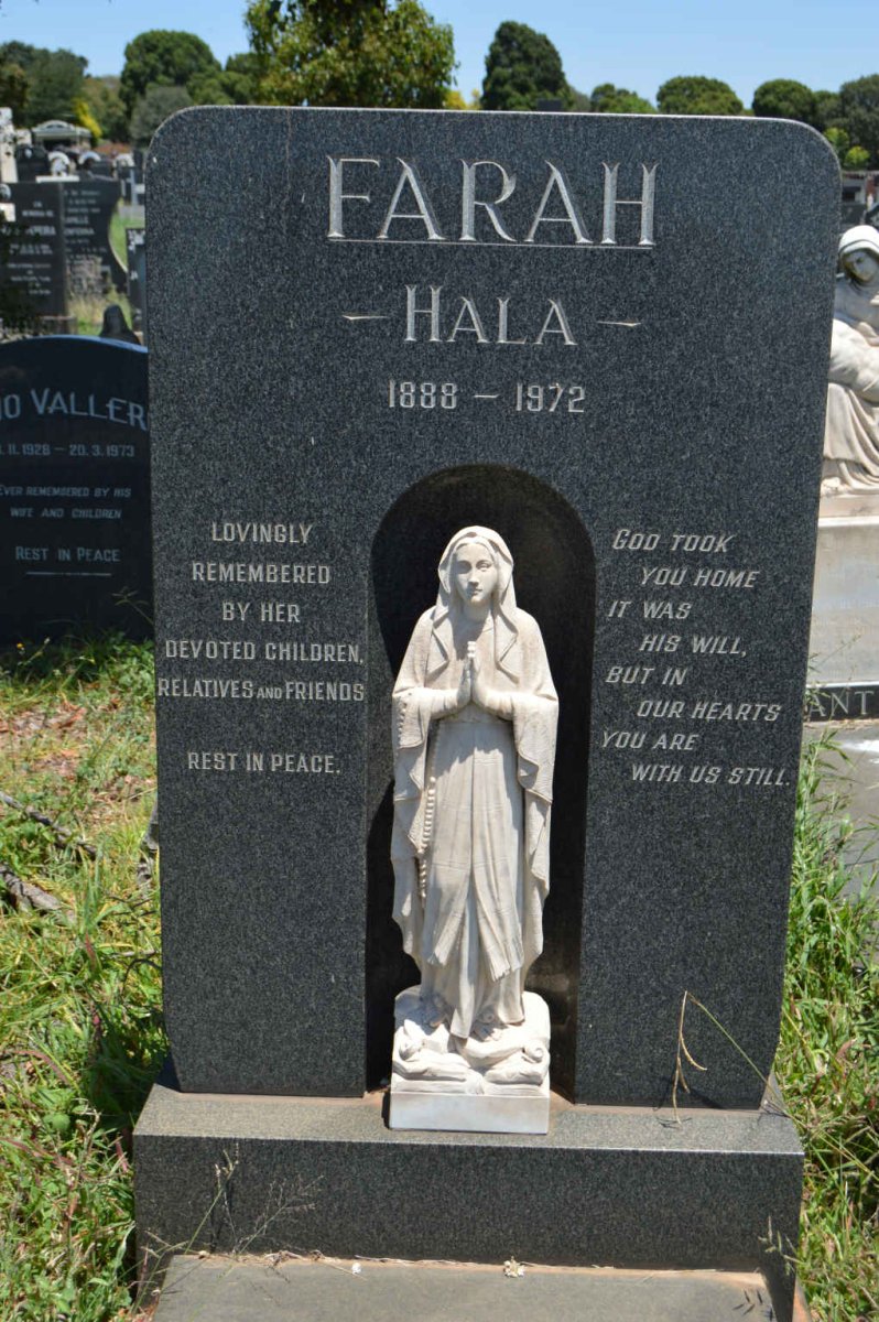 FARAH Hala 1888-1972