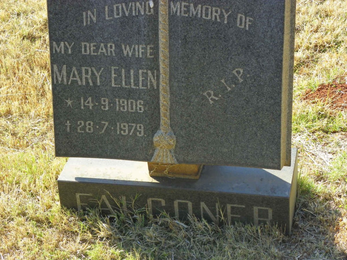 FALCONER Mary Ellen 1906-1979