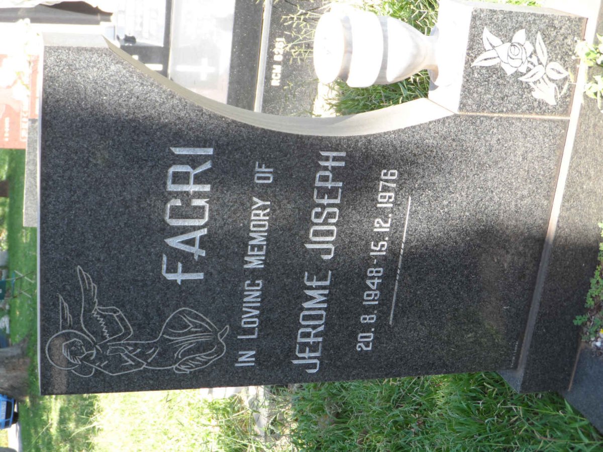 FAGRI Jerome Joseph 1948-1976