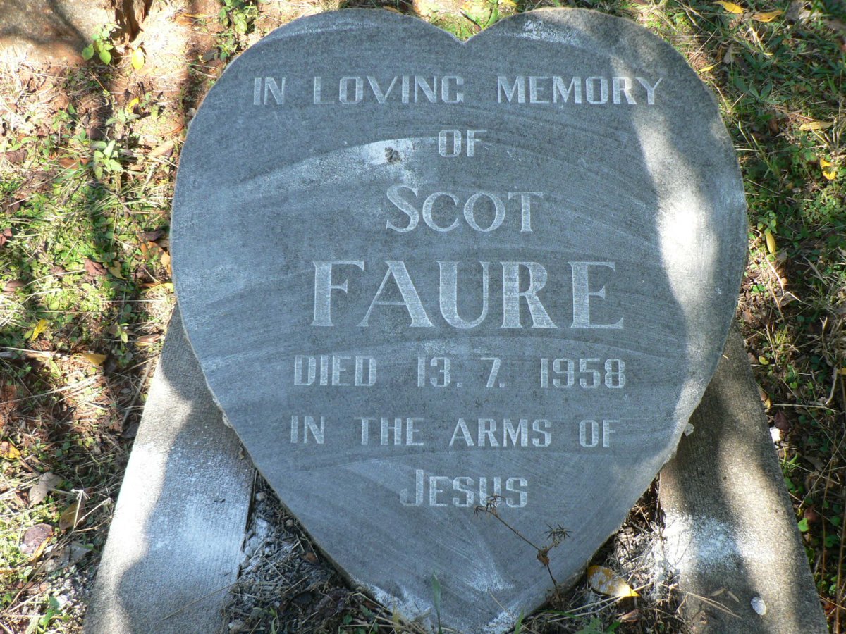 FAURE Scot -1958