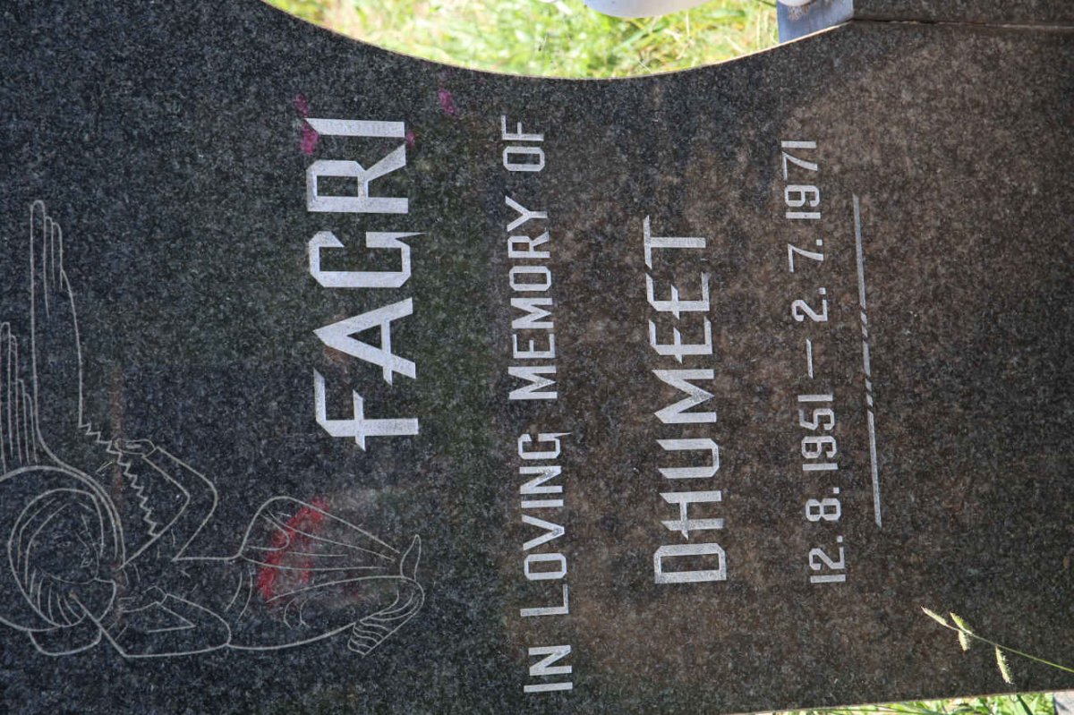 FAGRI Dhumeet 1951-1971