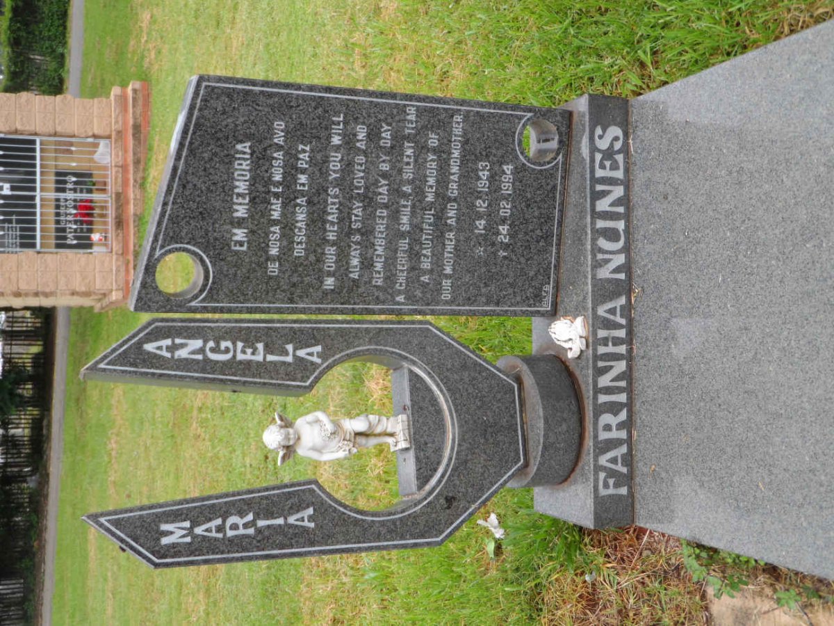 FARINHA Maria Angela, Nunes 1943-1994