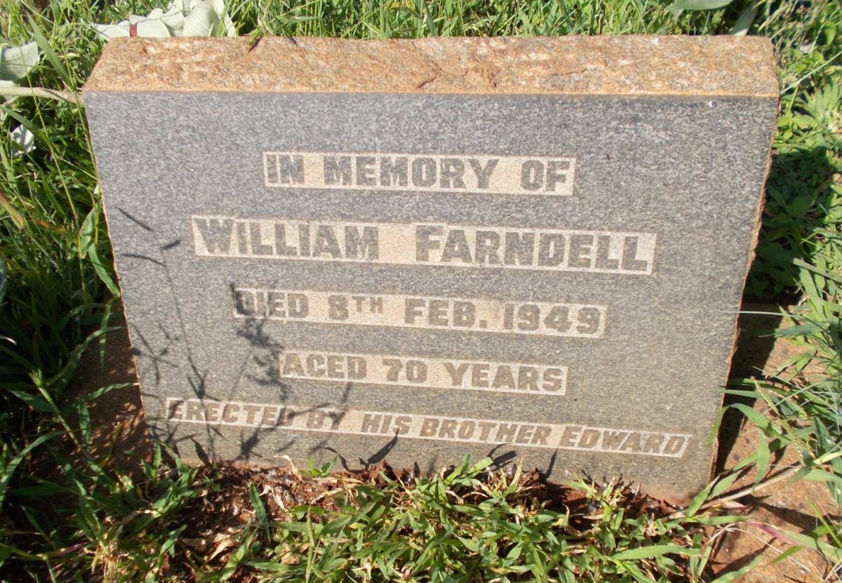 FARNDELL William -1949