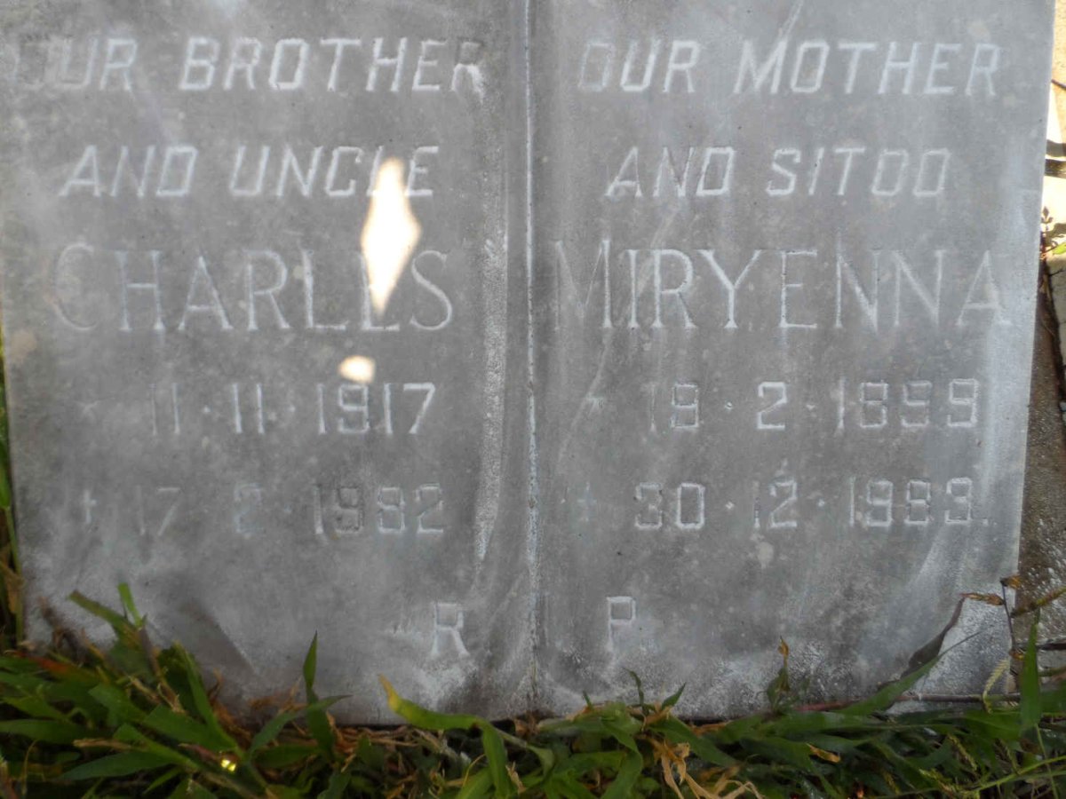 FAGRI Miryenna 1899-1993 :: FAFRI Charles 1917-1992