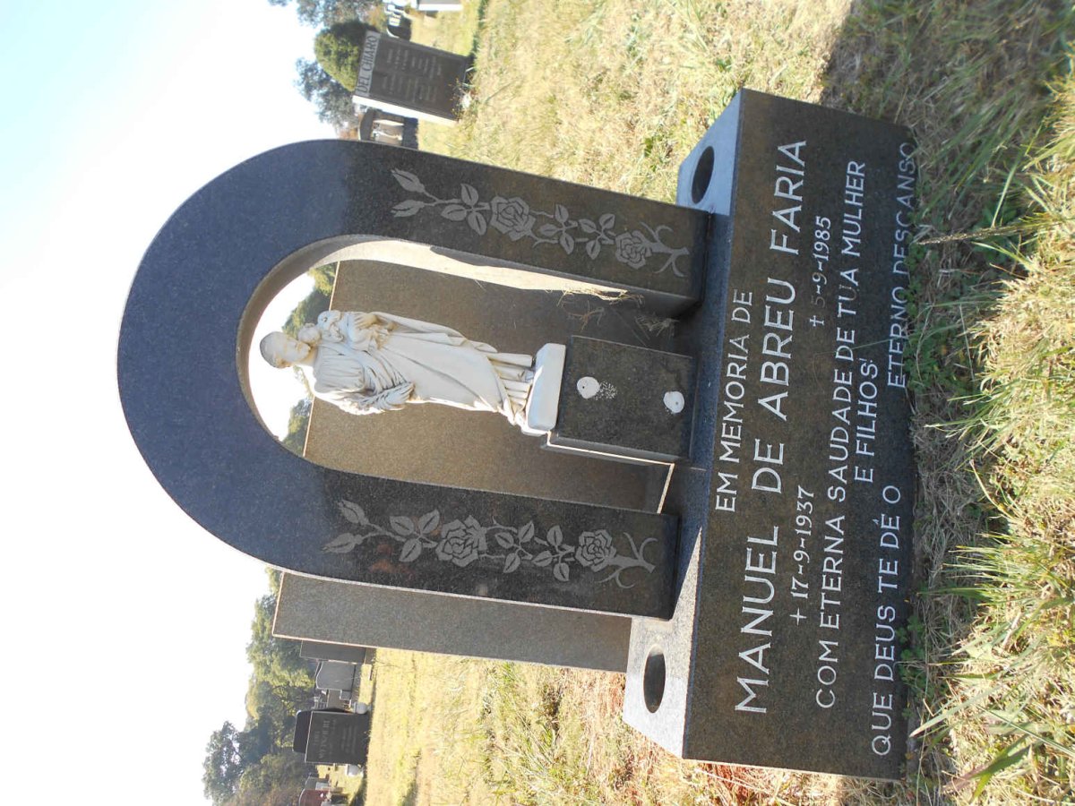 FARIA Manuel De Abreu 1937-1985