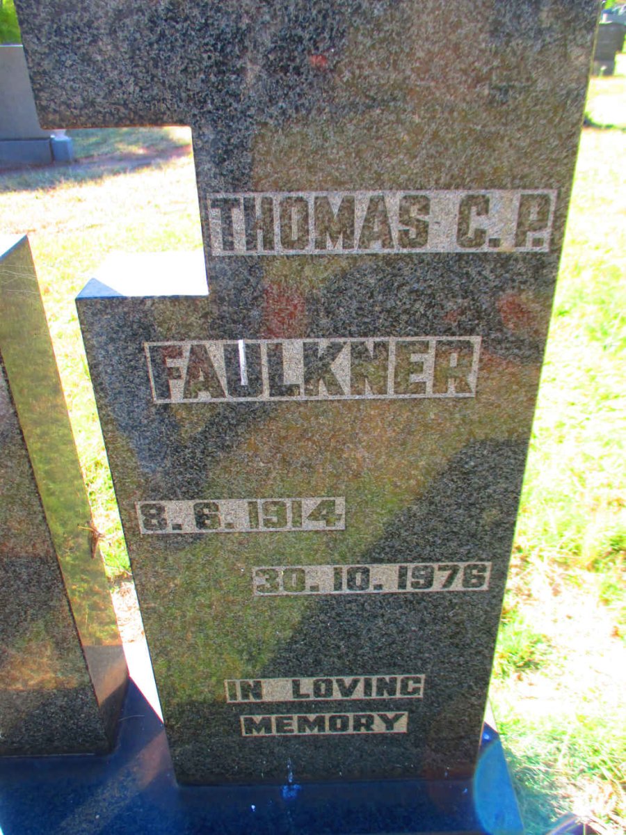 FAULKNER Thomas C.P. 1914-1976