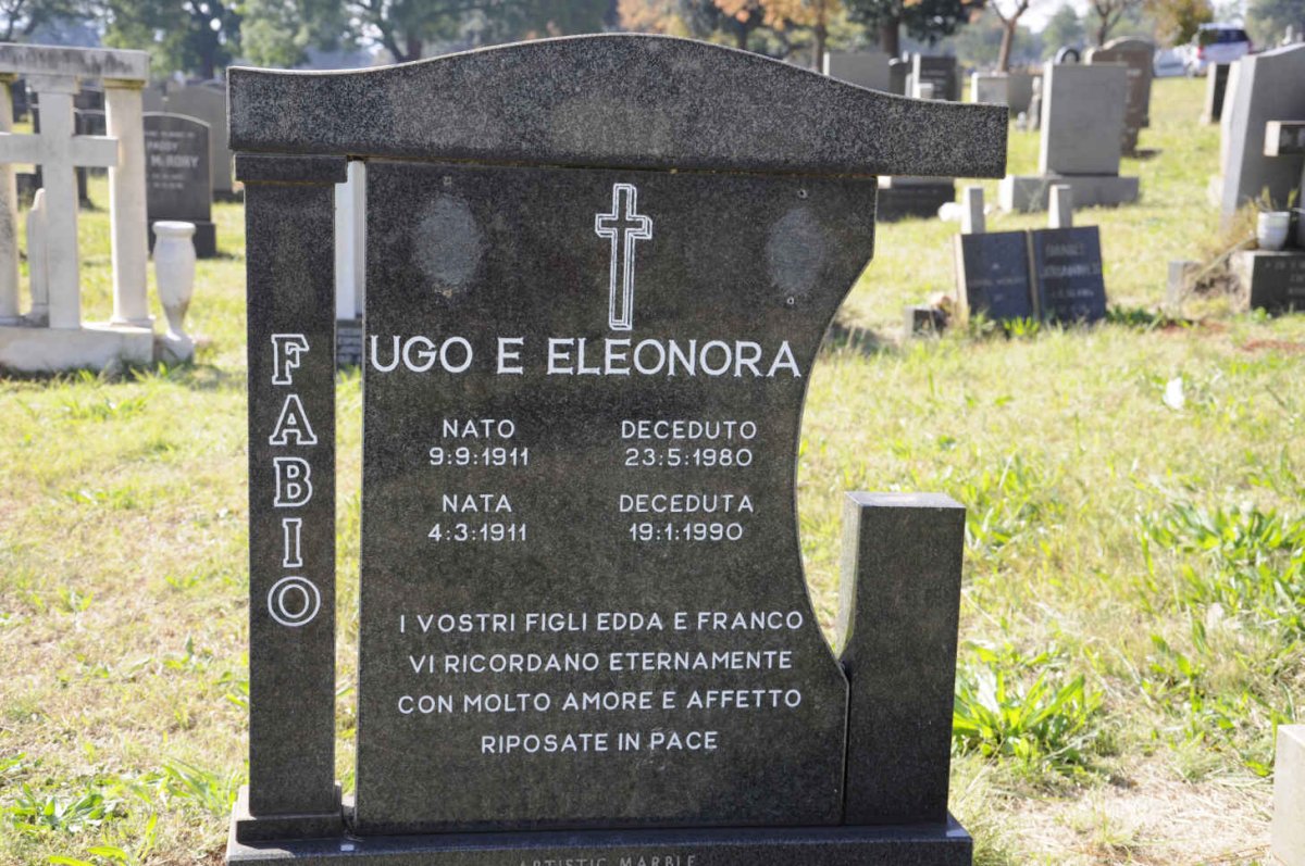 FABIO Ugo 1911-1980 &amp; Eleonora 1911-1990
