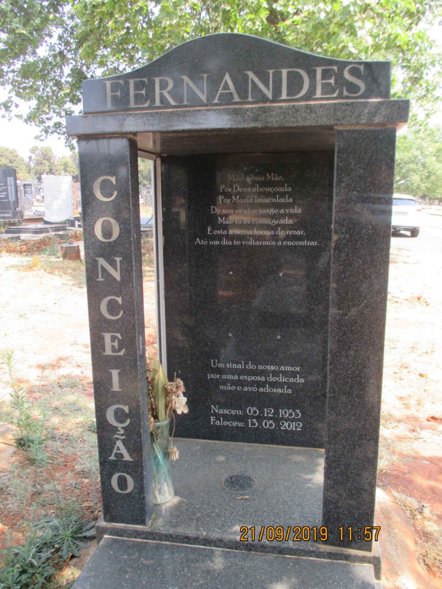 FERNANDES Conceicao 1953-2012