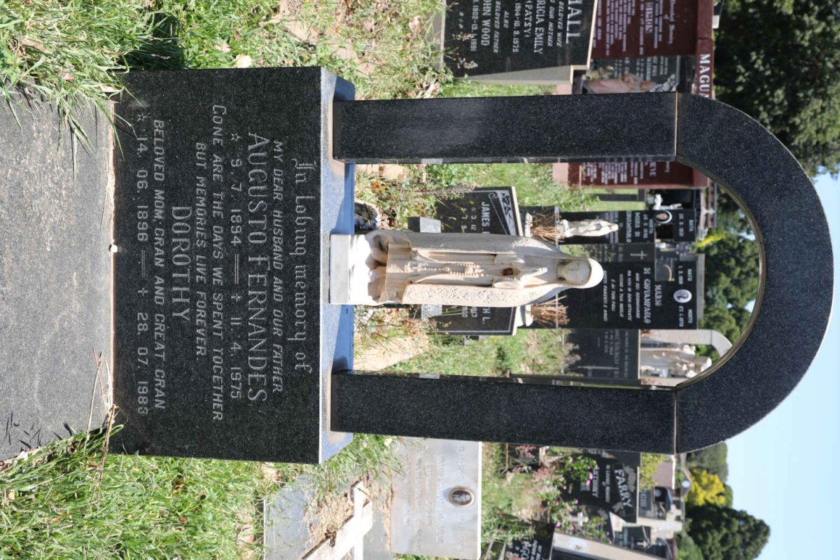 FERNANDES Augusto 1894-1975 &amp; Dorothy 1896-1983