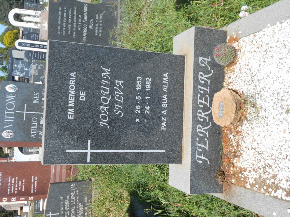 FERREIRA Joaquim Silva 1953-1982