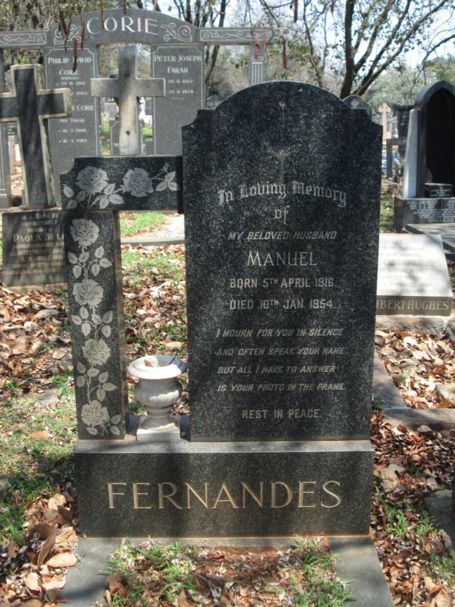 FERNANDES Manuel 1916-1954