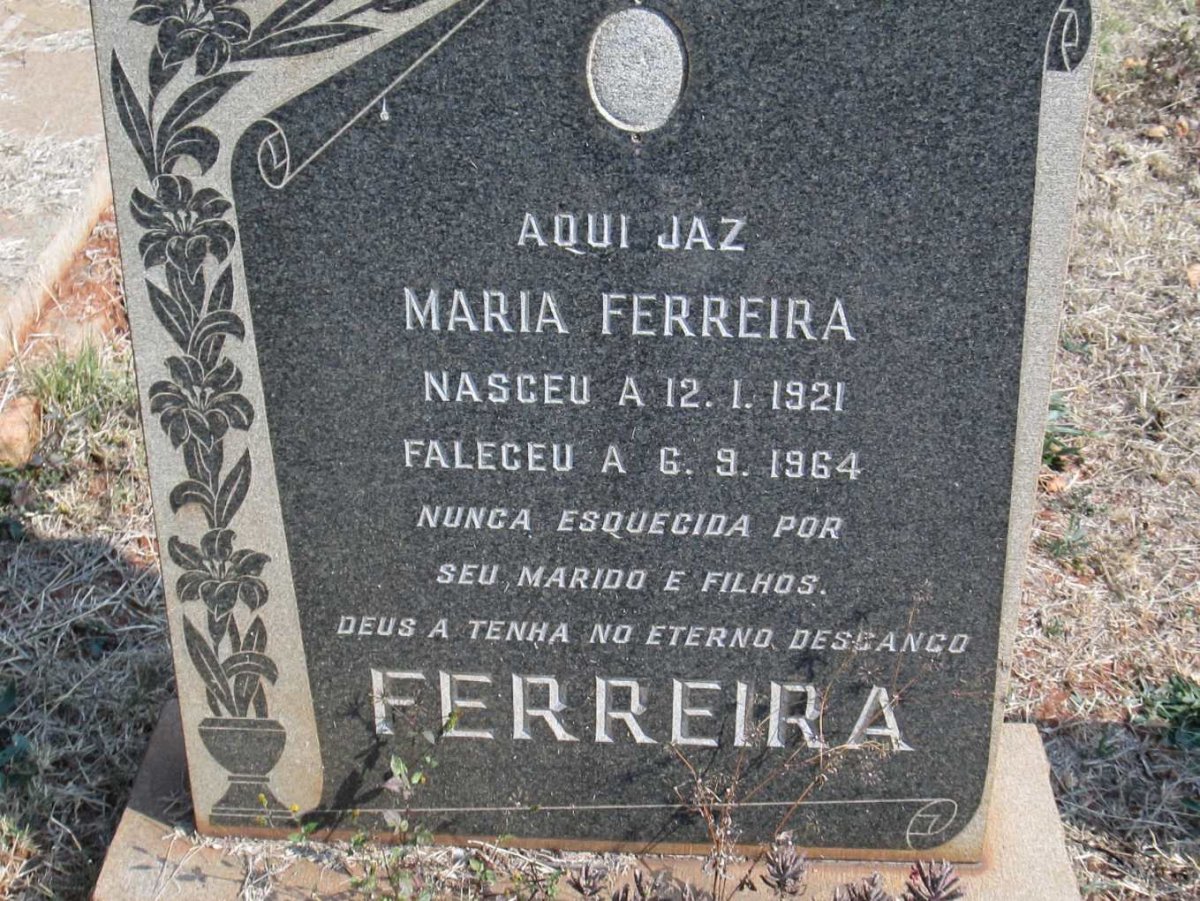 FERREIRA Maria 1921-1964