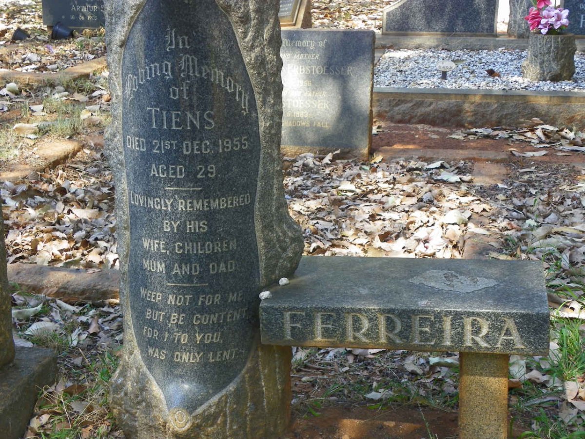 FERREIRA Tiens -1955