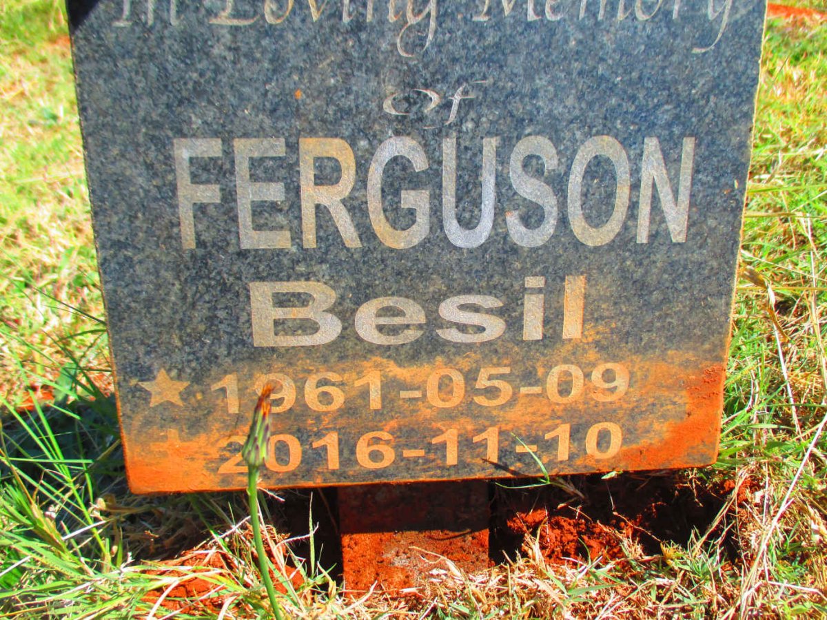 FERGUSON Besil 1961-2016