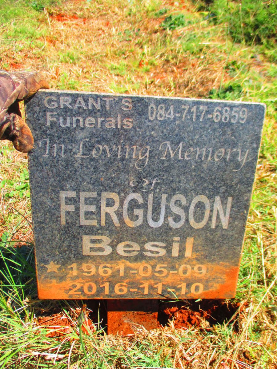 FERGUSON Besil 1961-2016