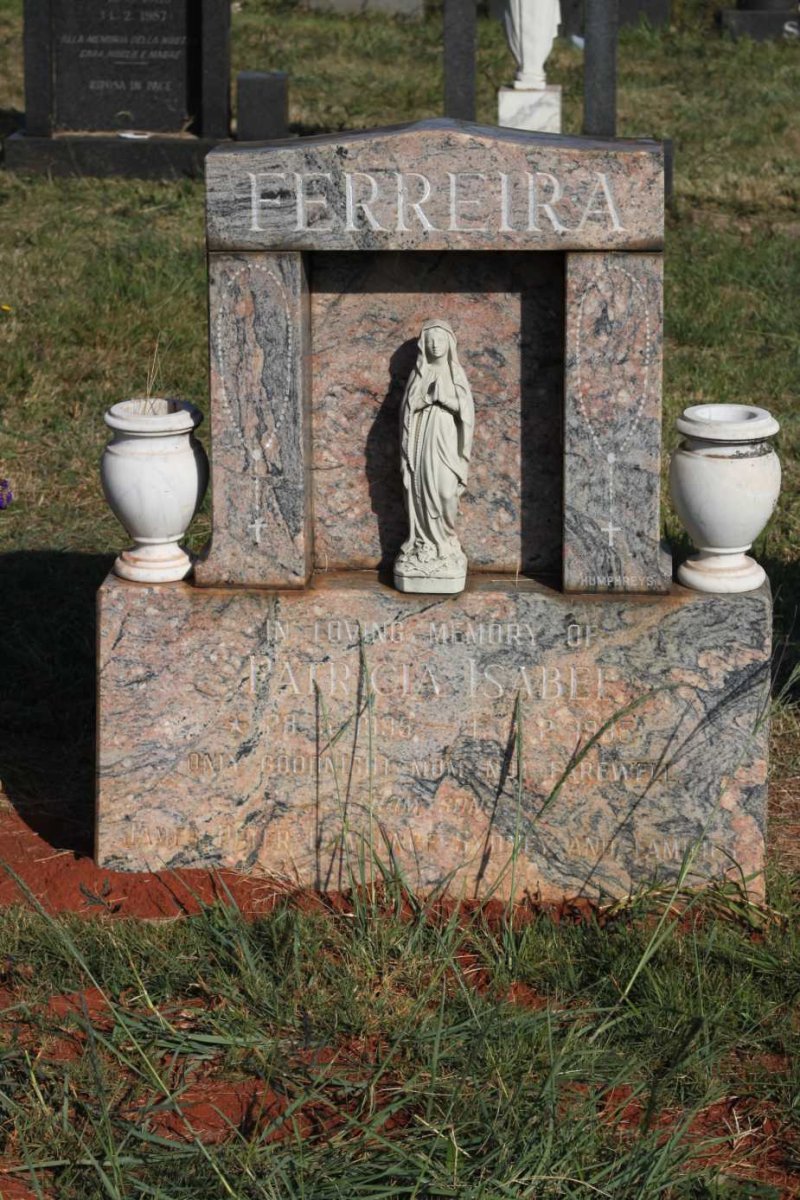 FERREIRA Patricia Isabel 1895-1985
