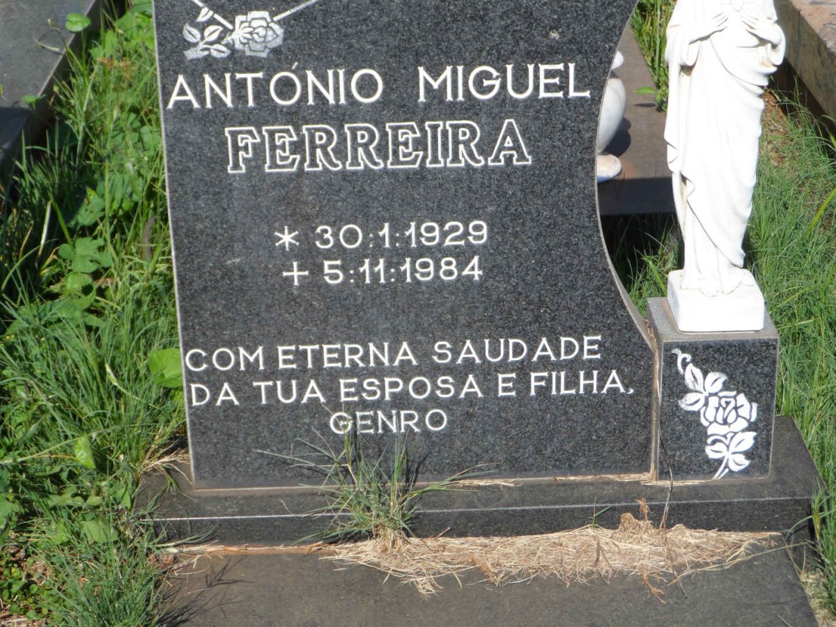 FERREIRA Antonio Miguel 1929-1984
