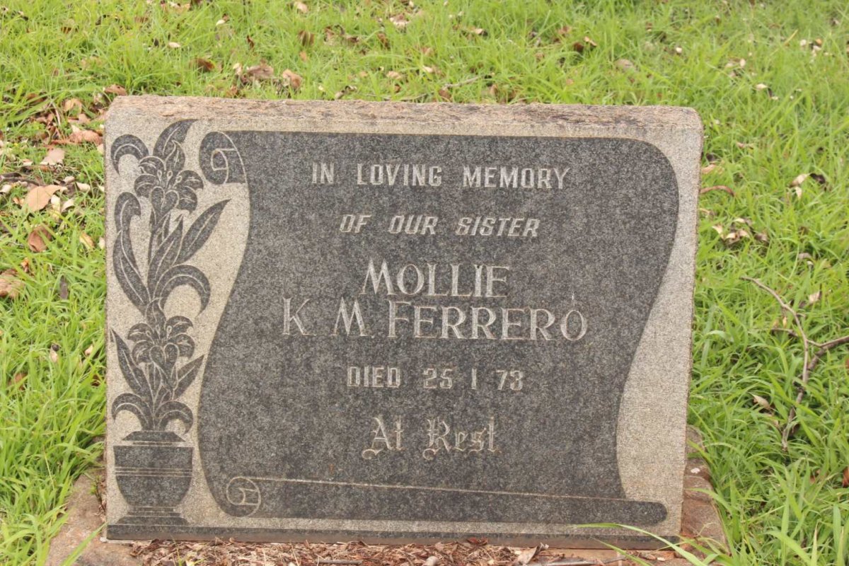 FERRERO Mollie K.M. -1973