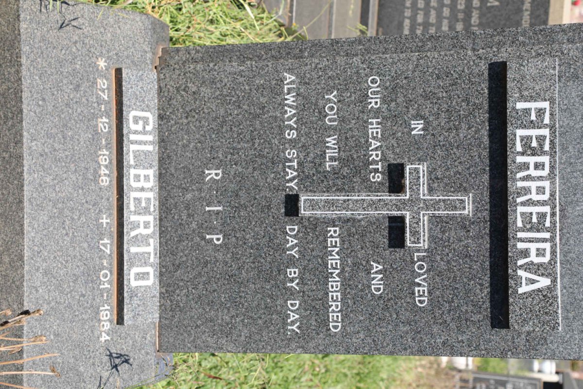 FERREIRA Gilberto 1946-1984