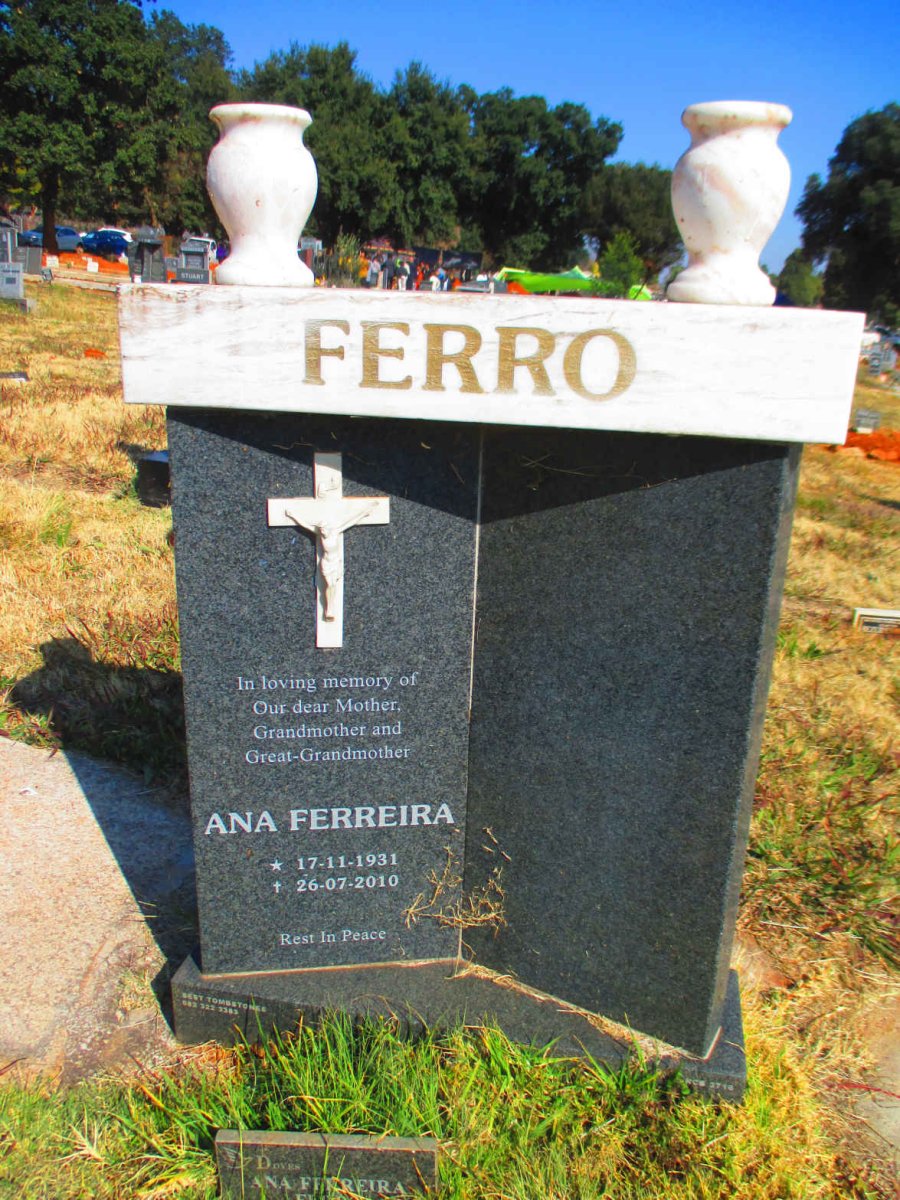 FERRO Ana Ferreira 1931-2010
