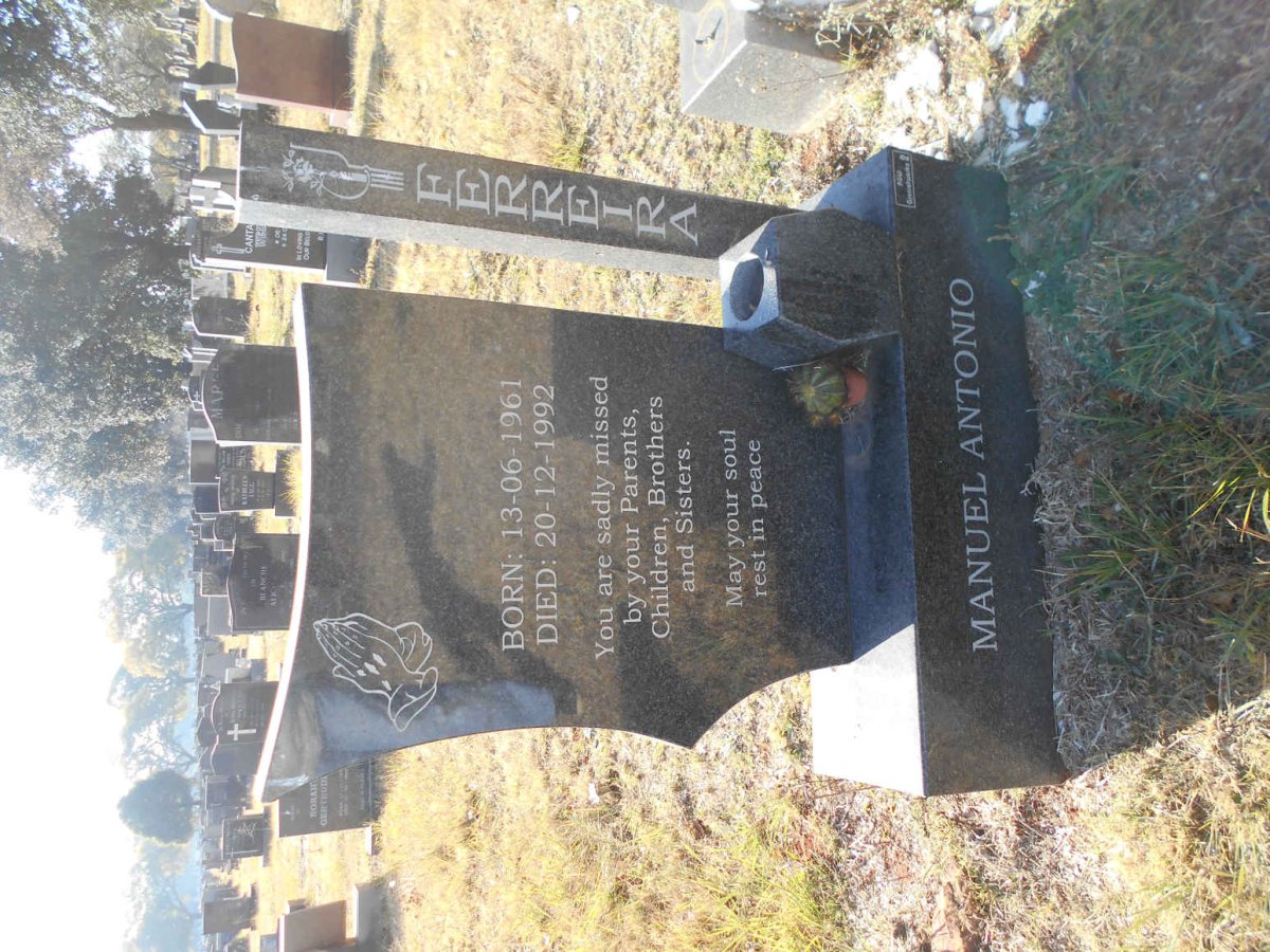 FERREIRA Manuel Antonio 1961-1992