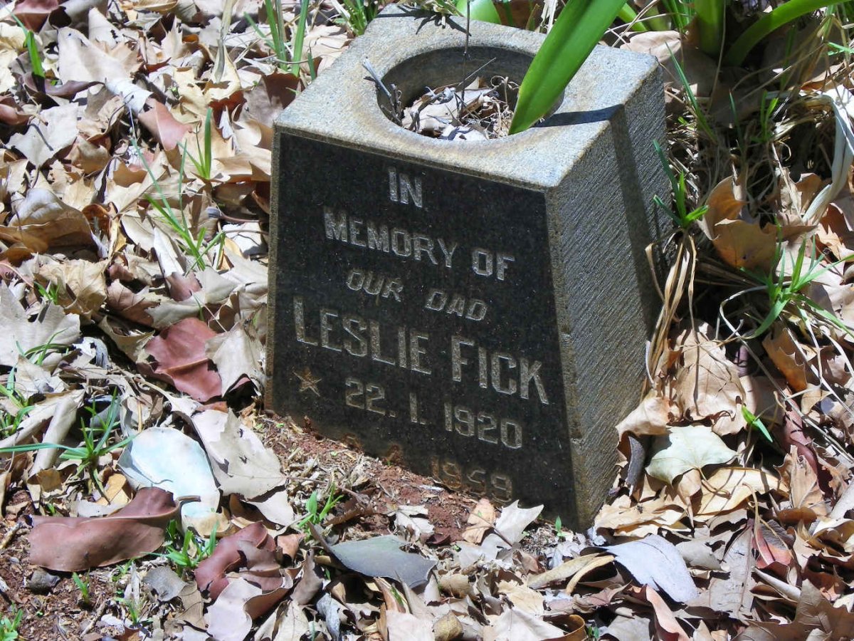 FICK Leslie 1920-1959