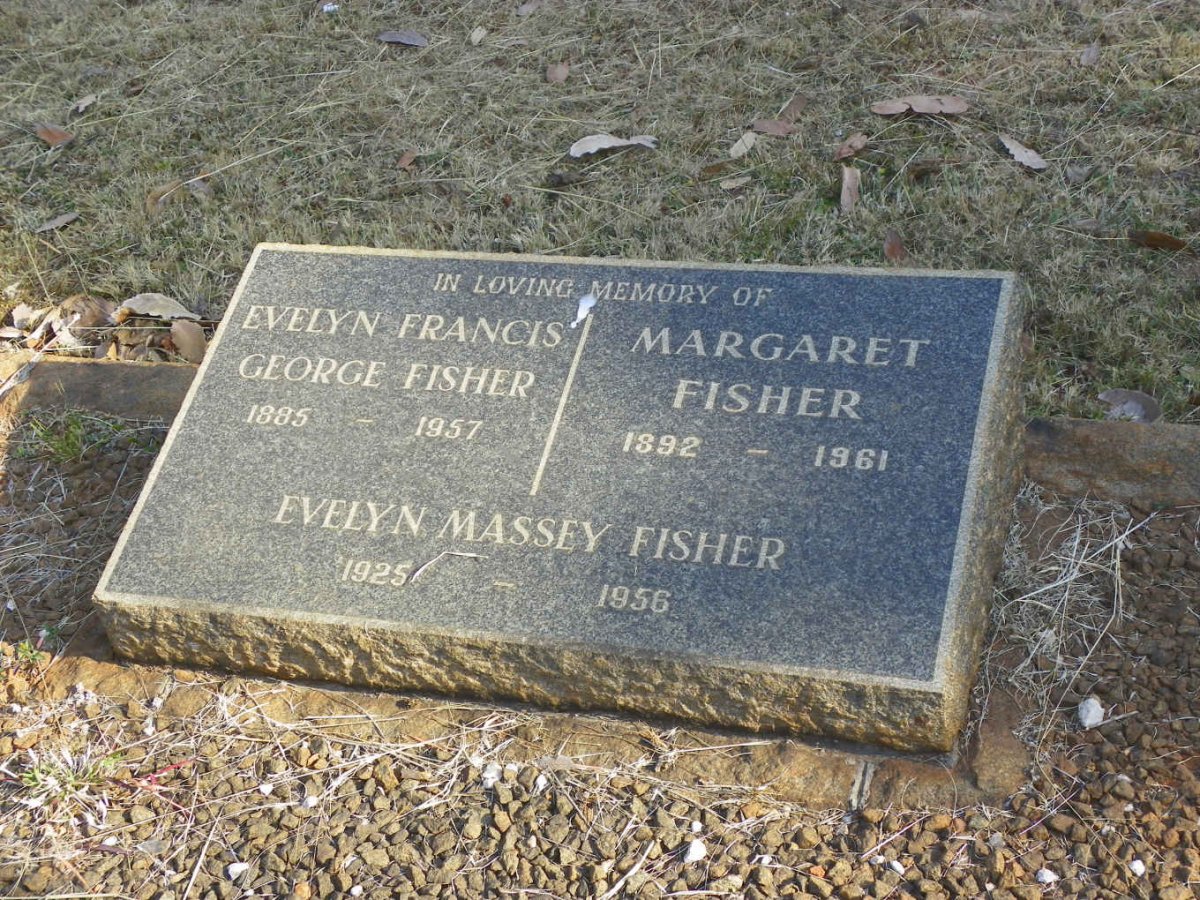 FISHER Evelyn Francis George 1885-1957 &amp; Margaret 1892-1961
